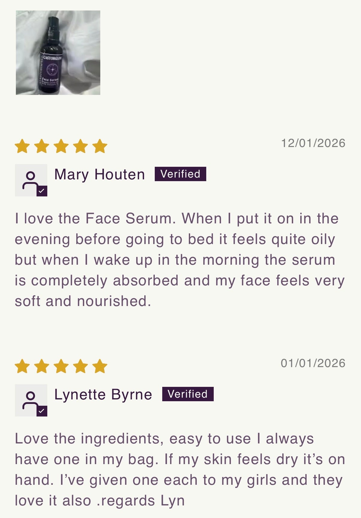3 Pack - Save 15% CastorGlow Face Serum
