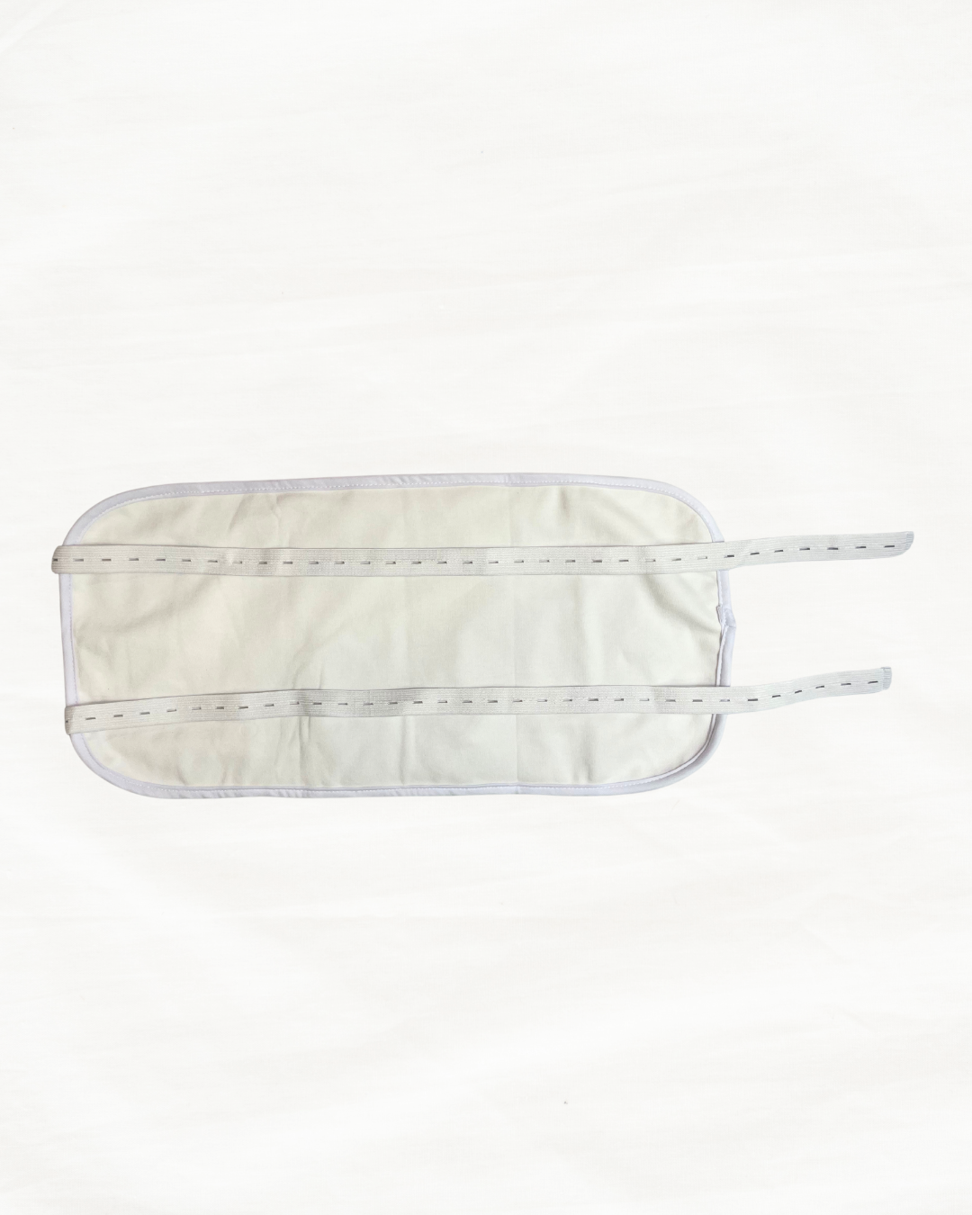 back of CastorSpell organic castor oil waist and body pack for liver support