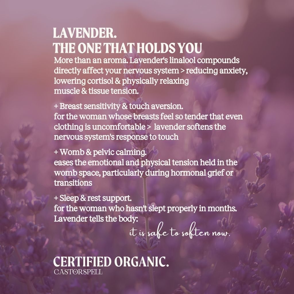 Meno-Peace, lymphatic breast & womb serum | 100% Certified Organic