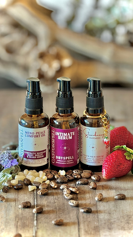 Ritual women wellness, menopause oil, intimate serum, strawberry face and neck serum