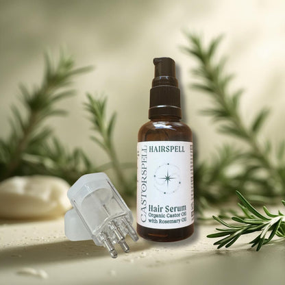 Hair Serum, with Castor & Rosemary Oil