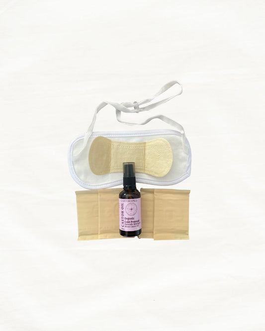 CASTOR OIL NECK WRAP COMBO