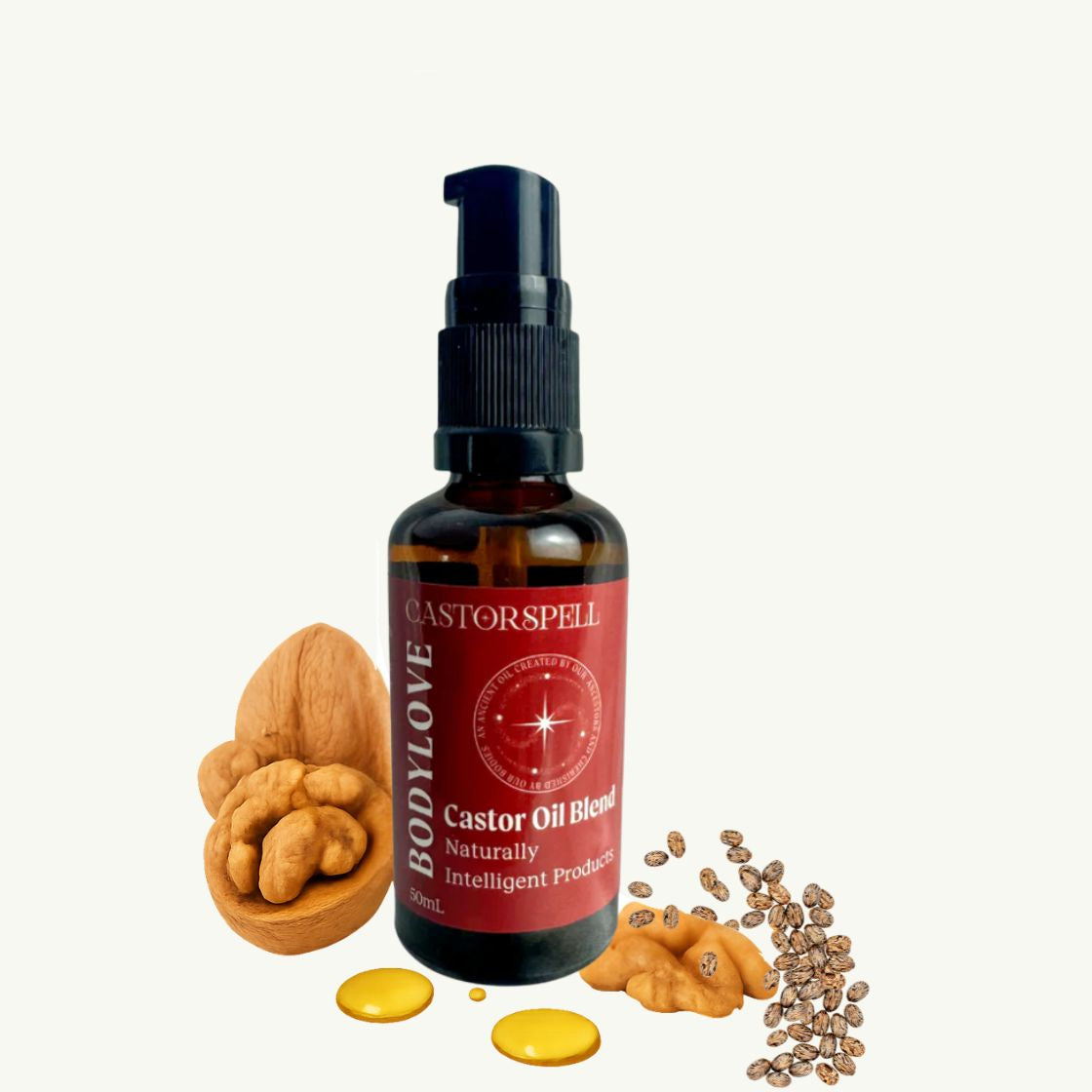 Body Moisturiser 50mL  | Organic Castor Oil