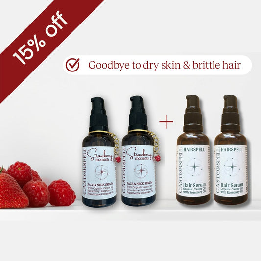 4 Pack - Save 15% Face & Hair Bundle