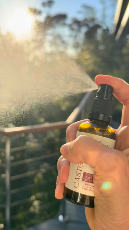 CastorSpell castor oil and frankincense body and room spray mist outdoor meditation spray